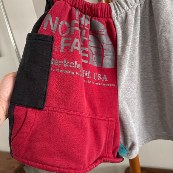 RCYCLD - North Face Sweatshirt Shorts in Medium/Large - Picture 2 of 8